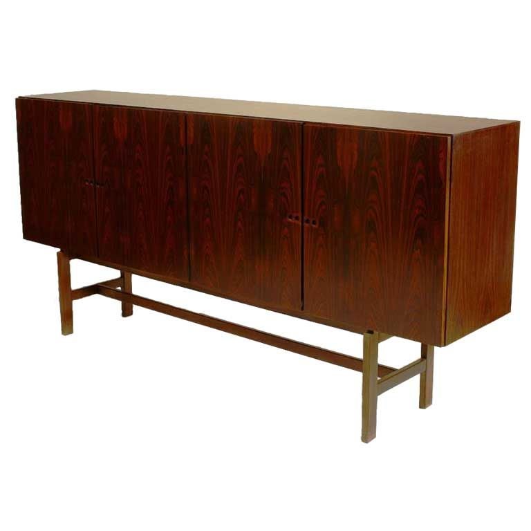 Scandinavian Rosewood Cabinet by Kofod Larsen For Sale