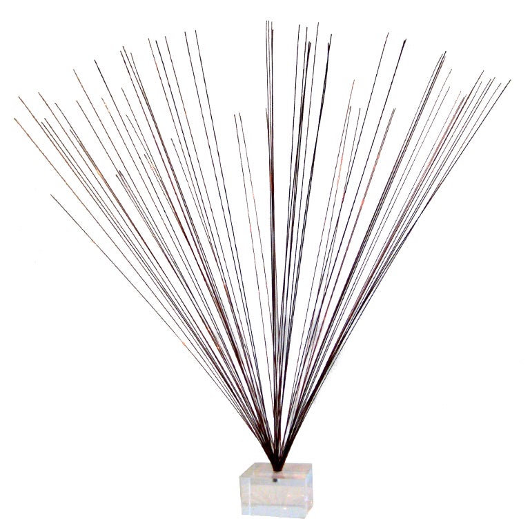 Copper Rod Sculpture at 1stDibs