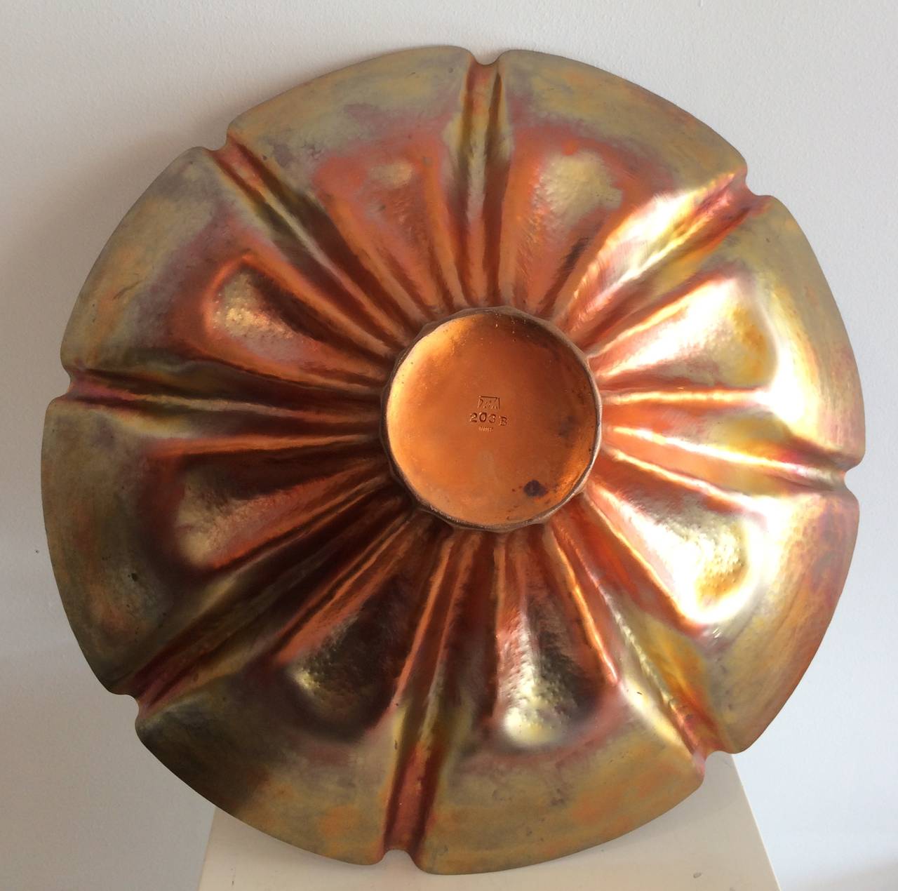 Thomas Markusen Copper Bowl In Excellent Condition For Sale In Miami, FL