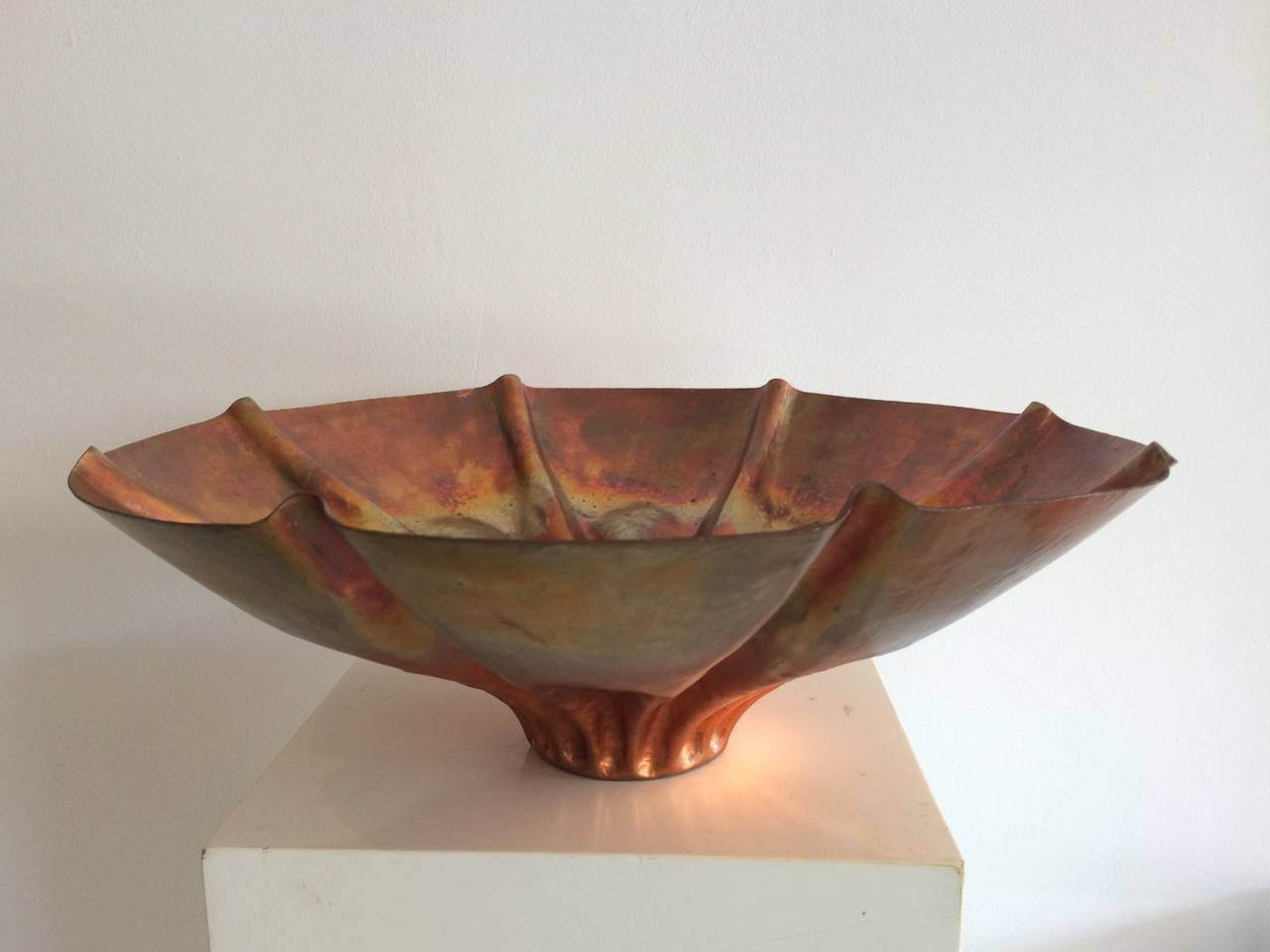 American Thomas Markusen Copper Bowl For Sale