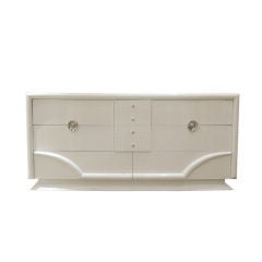 White High-Gloss Lacquered Dresser