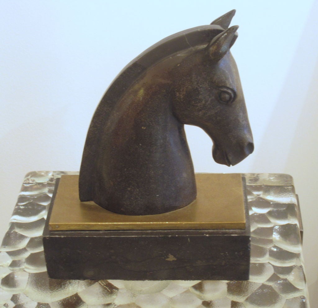 Carved Horse Head