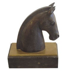 Carved Horse Head