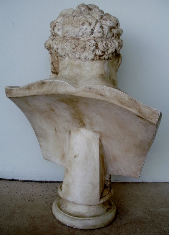 Portrait Bust of Greek Hero Hercules 2