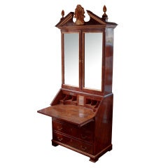 Antique Impressive George III Style Cabinet/Secretaire