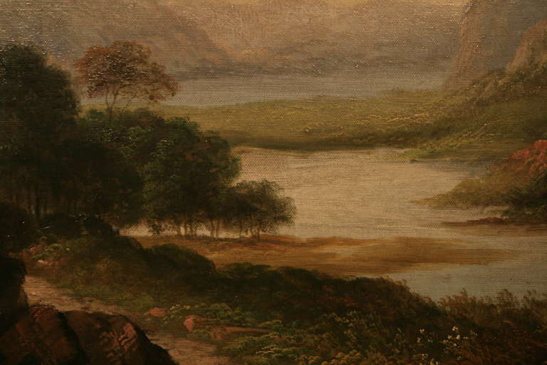 Late 19th Century Oil Painting on Canvas 1