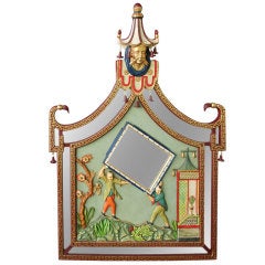 Brighton Pavilion Chinoiserie Style Mirror/Headboard