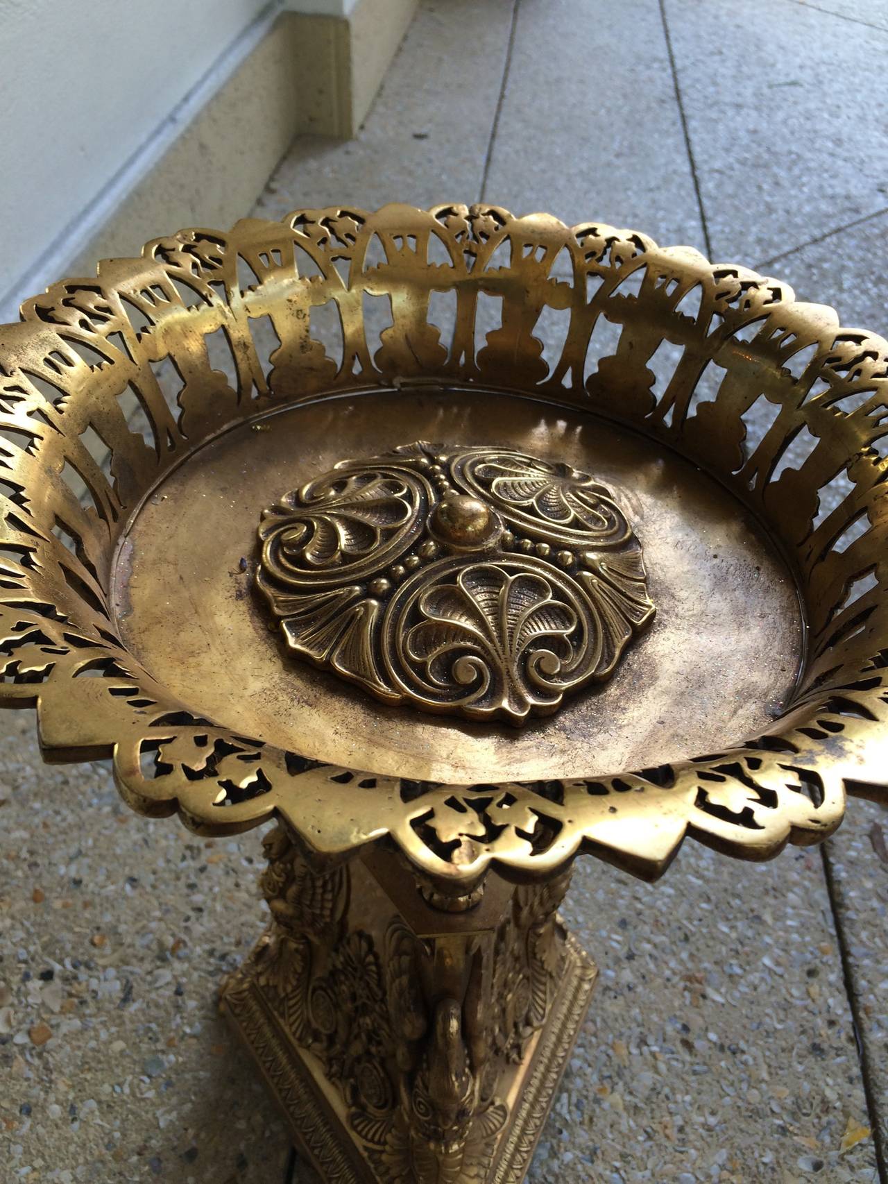 Charles X Bronze Doré Centerpiece 1