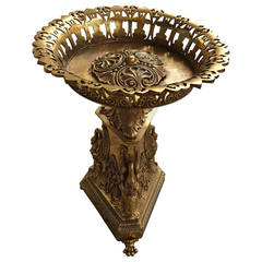 Charles X Bronze Doré Centerpiece