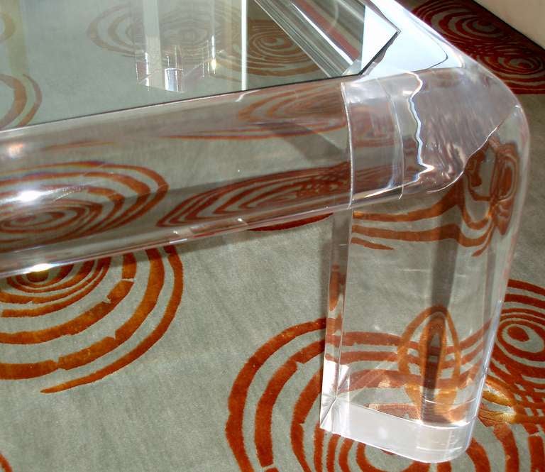 20th Century Karl Springer Designed, Mark II Coffee Table