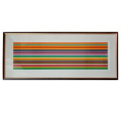"Quartet II" Lithograph by Kenneth Noland, 2001 10