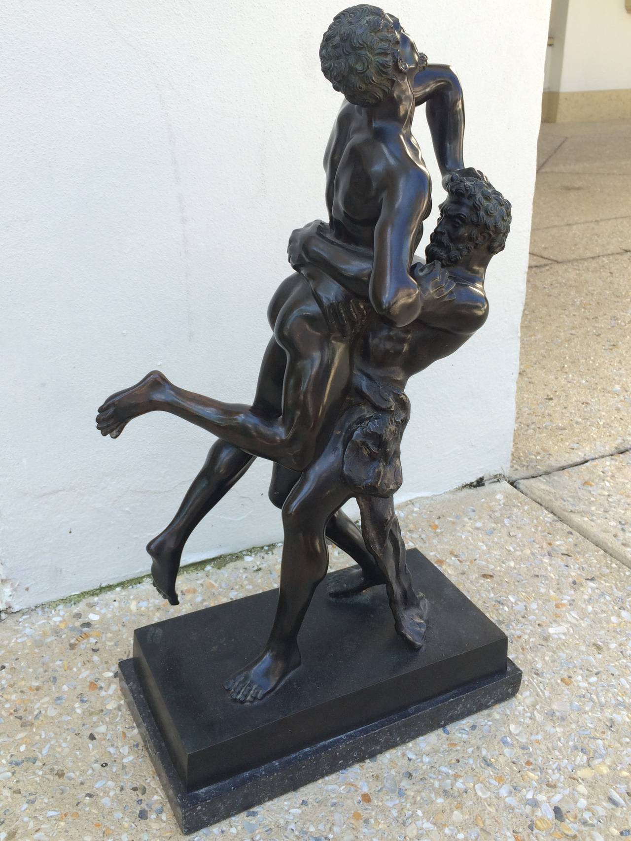 hercules and antaeus pollaiuolo