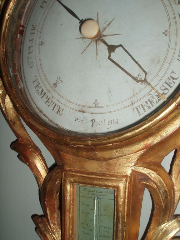 18th Century Louis XVI Period Barometer For Sale