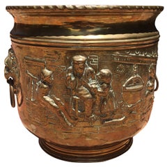 Antique Brass Planter from the H.W. Keil Collection