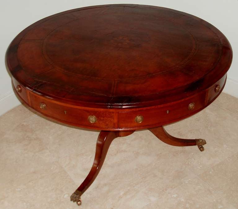 English Regency Period Center Table In Good Condition In Palm Beach, FL