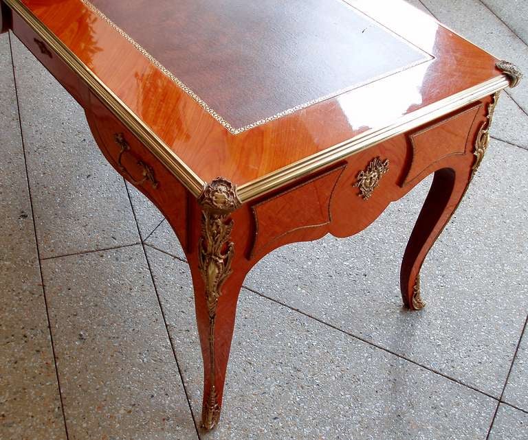 20th Century Louis XV Style Bureau Plat For Sale