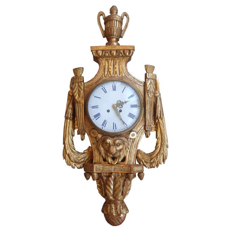 Louis XVI Cartel Clock