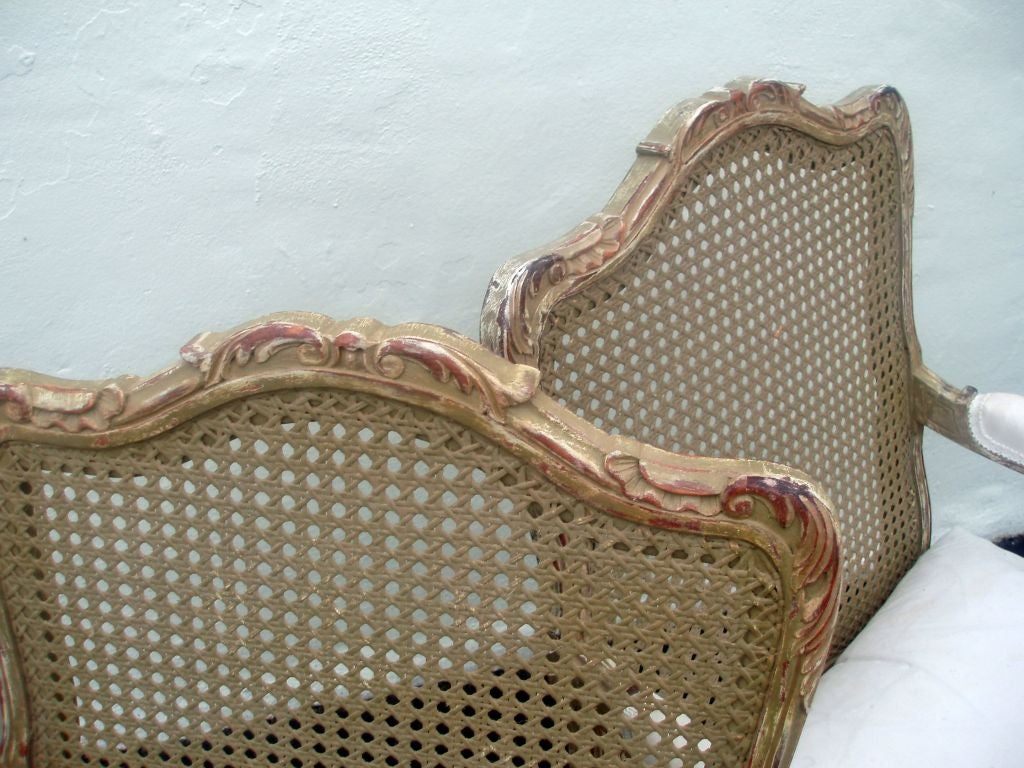 Contemporary Pair of 18th Century Style Armchair in the Italian Taste For Sale