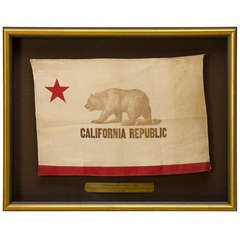 Vintage Early California State Bear Flag