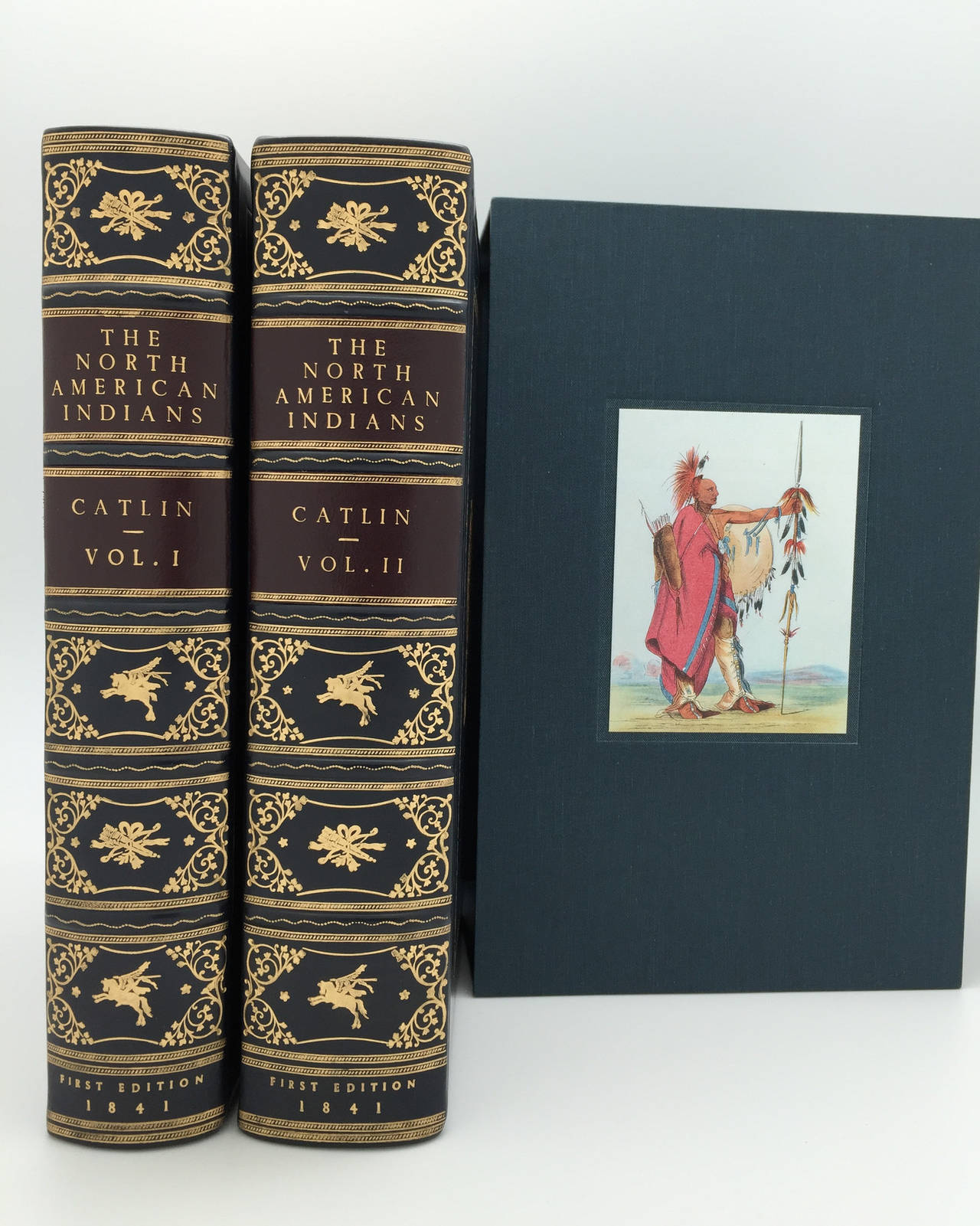 North American Indians by George Catlin Stated First Edition, circa 1860-1890 In Excellent Condition In Colorado Springs, CO