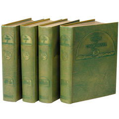 Antique The Birds of California, Four-Volume Limited Edition of 350, circa 1923