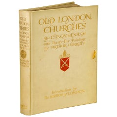 "Old London Churches" by Canon Benham, circa 1908