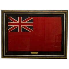 Vintage “Red Ensign” British Merchant Marine Flag