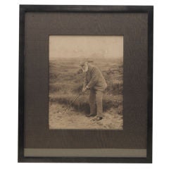 Old Tom Morris Signed First Edition Photograph