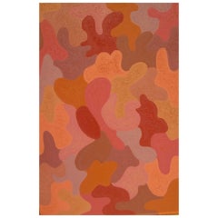 Stanley D. Tschopp (b. 1935- ) | Rhythmic Abstraction - Orange