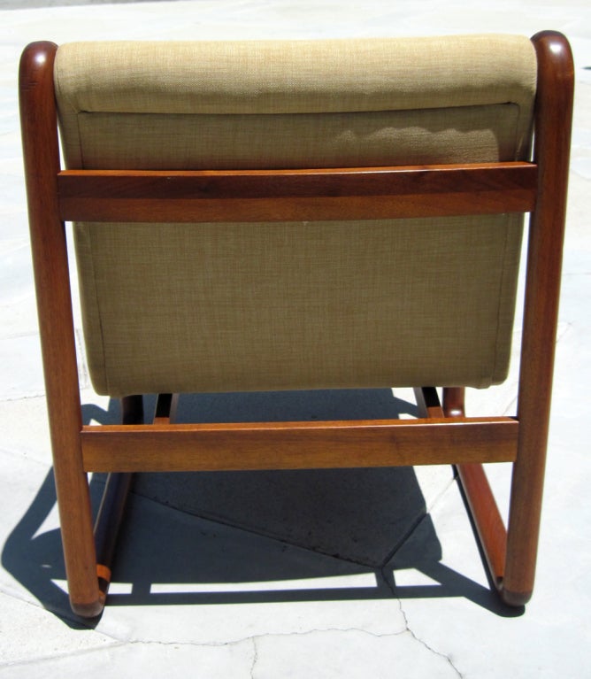 American Pair of Gunlocke Modern Arm Chairs