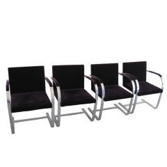 Pair of Brno Chairs by Ludwig Mies van der Rohe