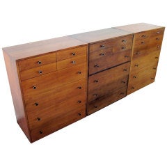 Vintage Bank of Chests and Bar