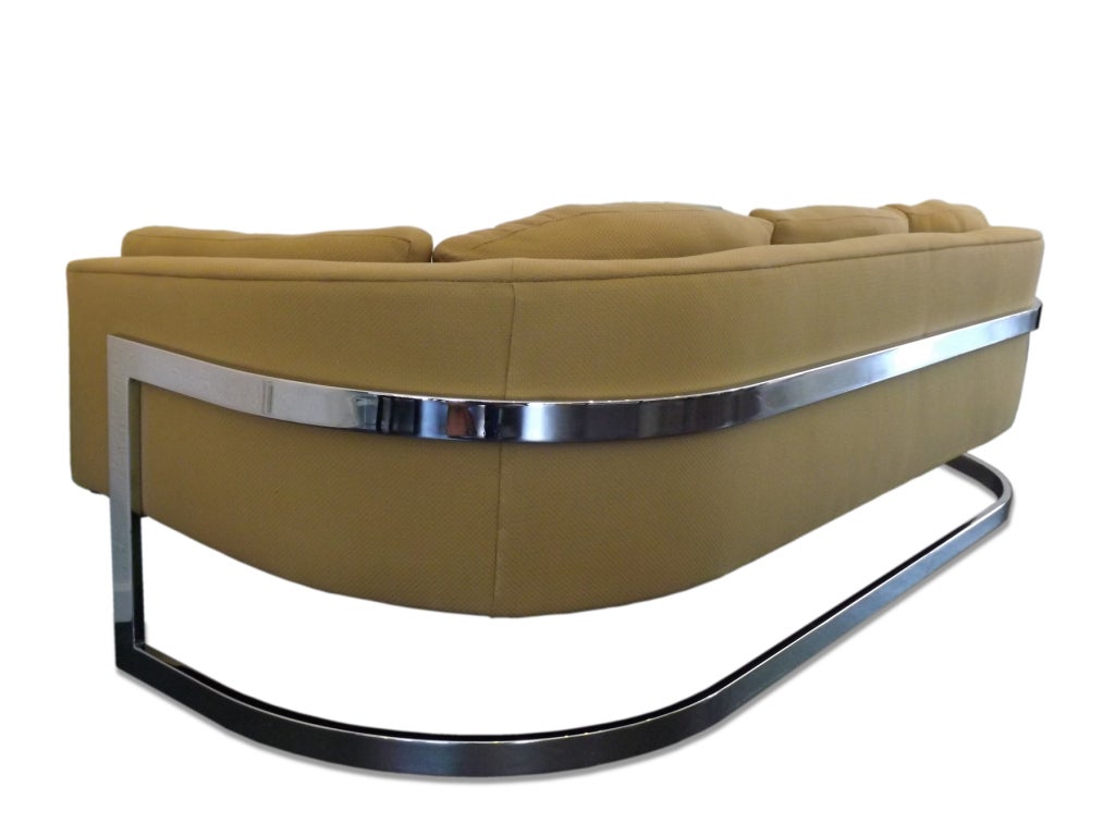Milo Baughman Cantilevered Sofa