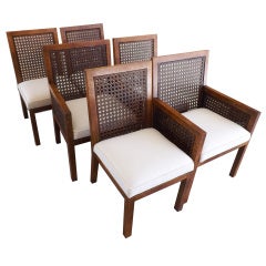 Set of Six Dining Chairs by John Widdicomb
