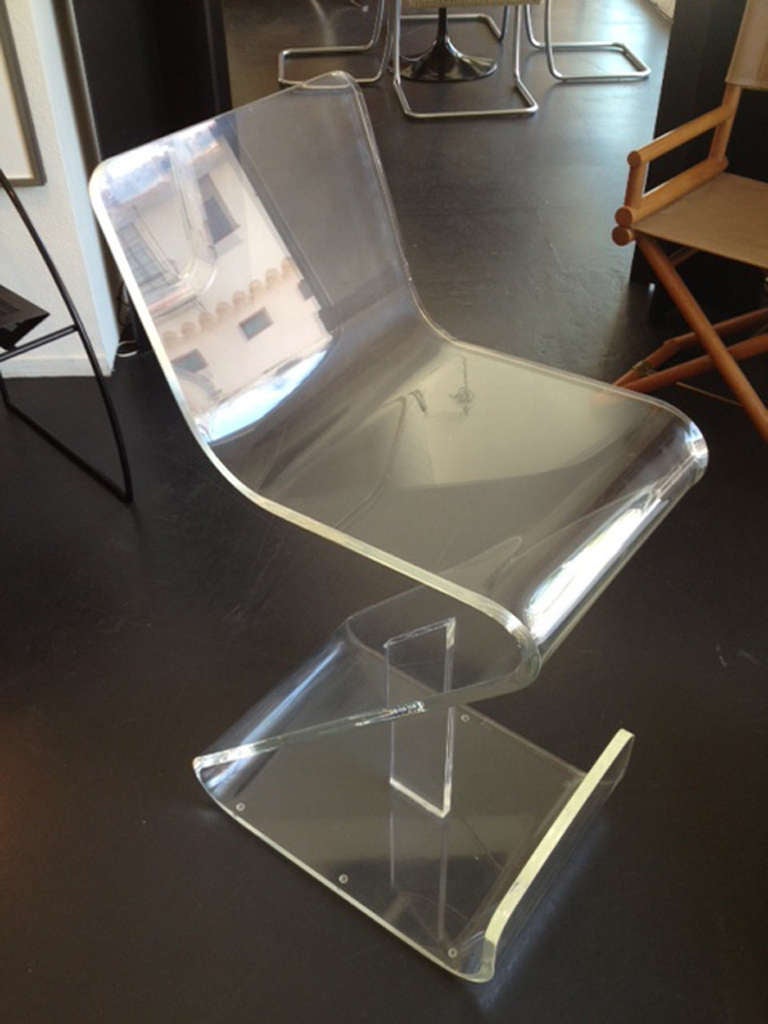 Lucite Z Bar Stool(s)