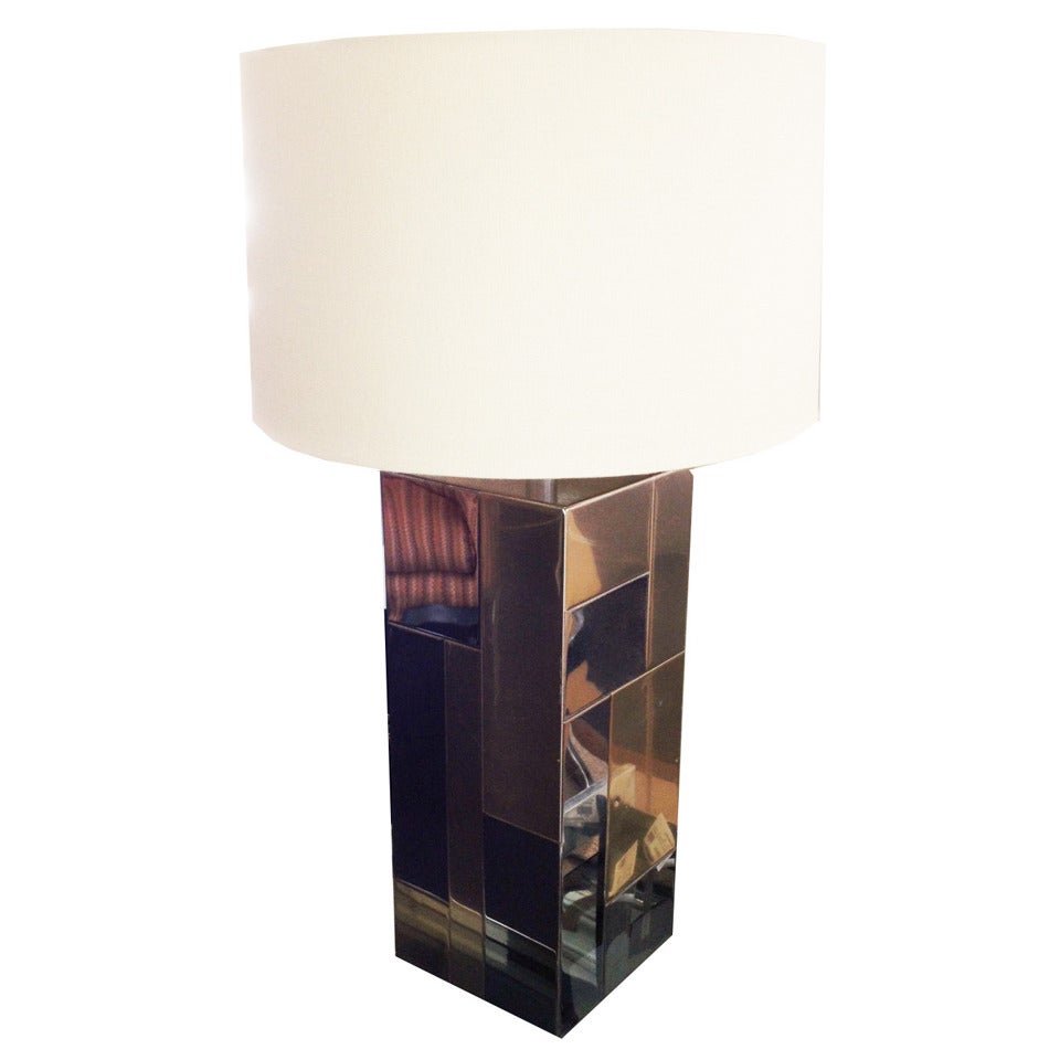 "Cityscape" lamp For Sale