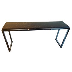 Nero Marquina Sofa Table