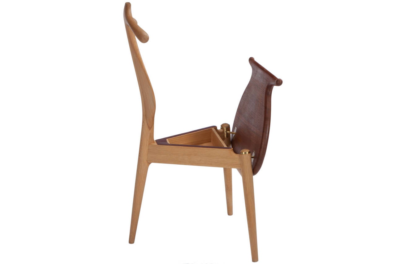 Scandinavian Modern Hans  Wegner Valet Chair for Johannes Hansen