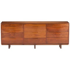 George Nakashima 12 Drawer Triple Chest 1965