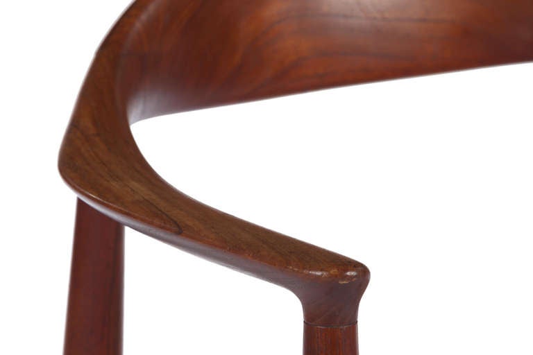 Milieu du XXe siècle Chaise classique du début de l'ère de Hans Wegner