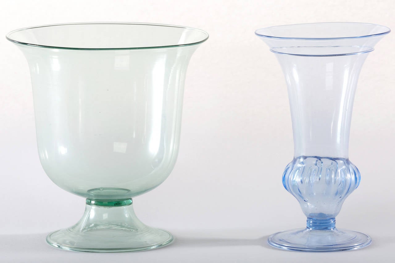 Collection of Ten Early Italian Glass Vases, Venini, 1900-1920 1