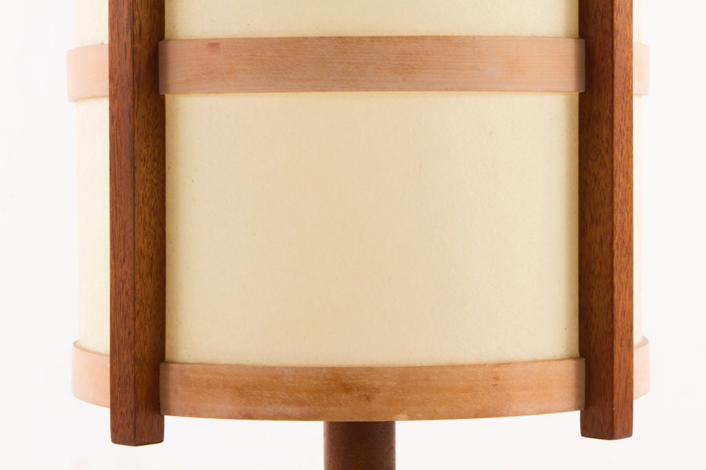 Large Nakashima Table Lamp 1