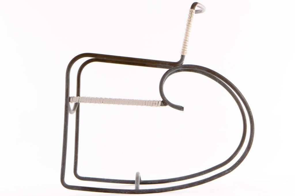 Walter Lamb Bronze Rocking Chair