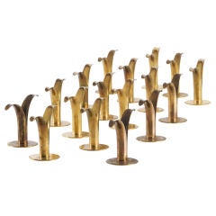 Large collection Ystad Swedish Candle Holders