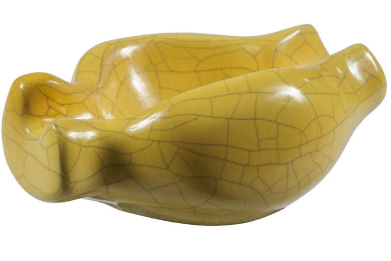 Mid-Century Modern Georges Jouve Ceramic Object