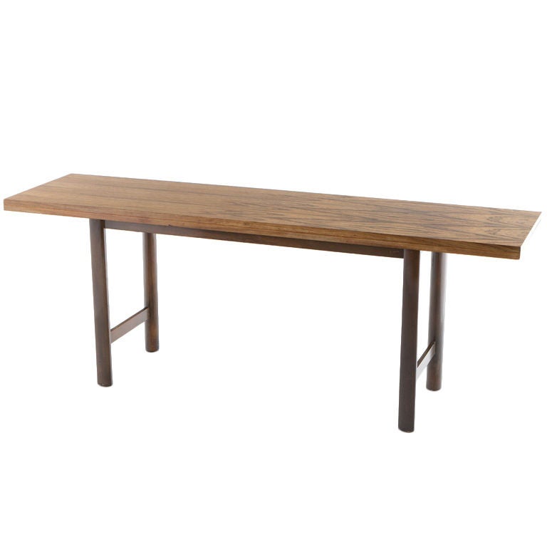 Harvey Probber Flip-Top Rosewood Console Table