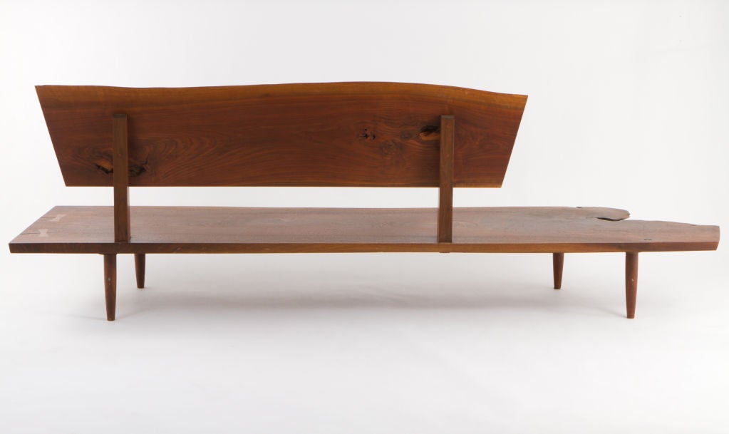 George Nakashima Bench In Excellent Condition In Pawtucket, RI