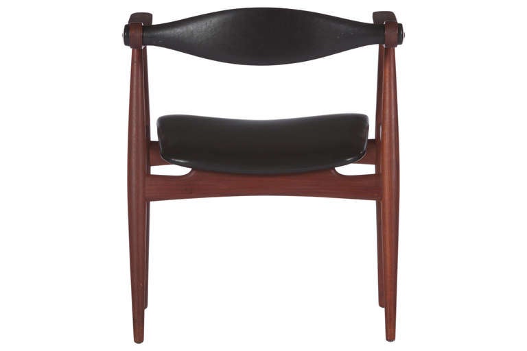 Scandinavian Modern Six Hans Wegner Dining Chairs, Model CH34 for Carl Hansen For Sale