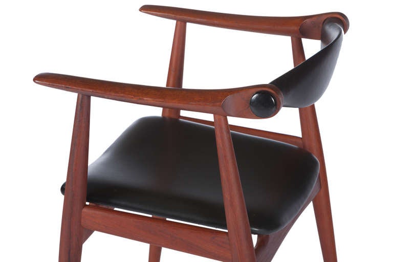 Six chaises de salle à manger Hans Wegner, modèle CH34, pour Carl Hansen en vente 1