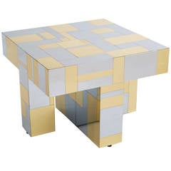 Large Paul Evans Cityscape Table for Directional